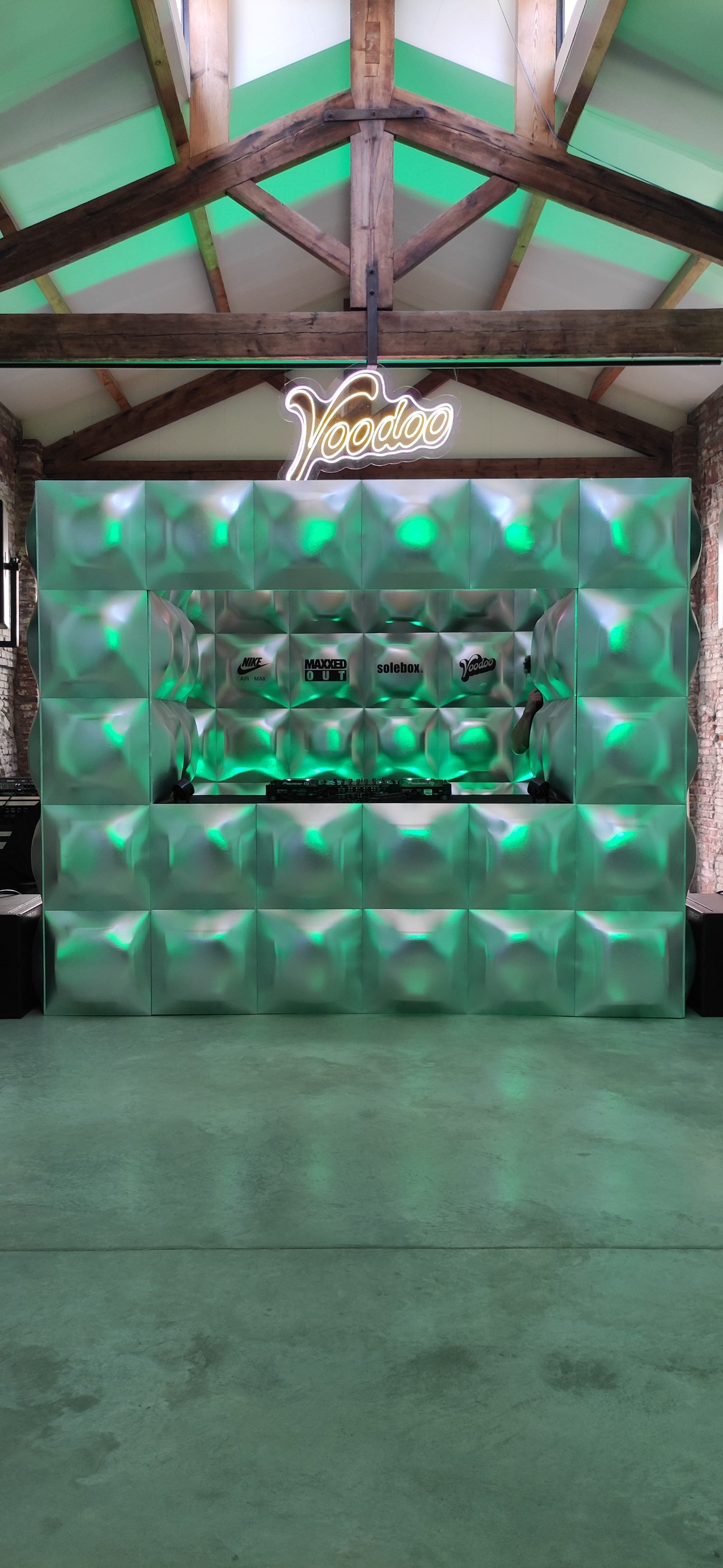 Stand y elementos para evento AirMax Day para Nike, Barcelona