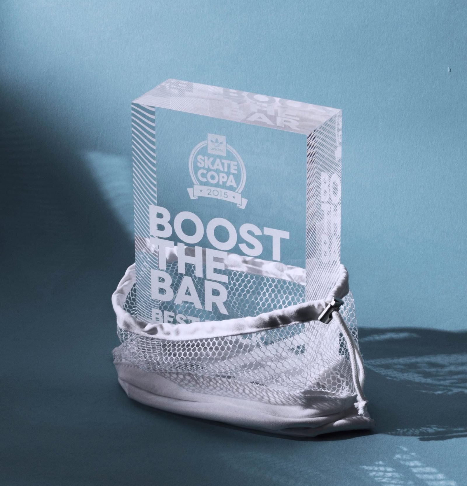 Pieza especial Boost the Bar para Adidas, Barcelona