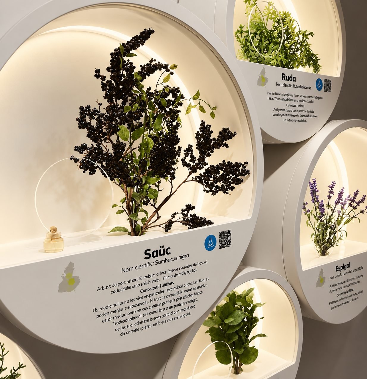 Sistema expositivo Centre d’interpretació La Pobla de Segur para Ajuntament de La Pobla de Segur, Lleida