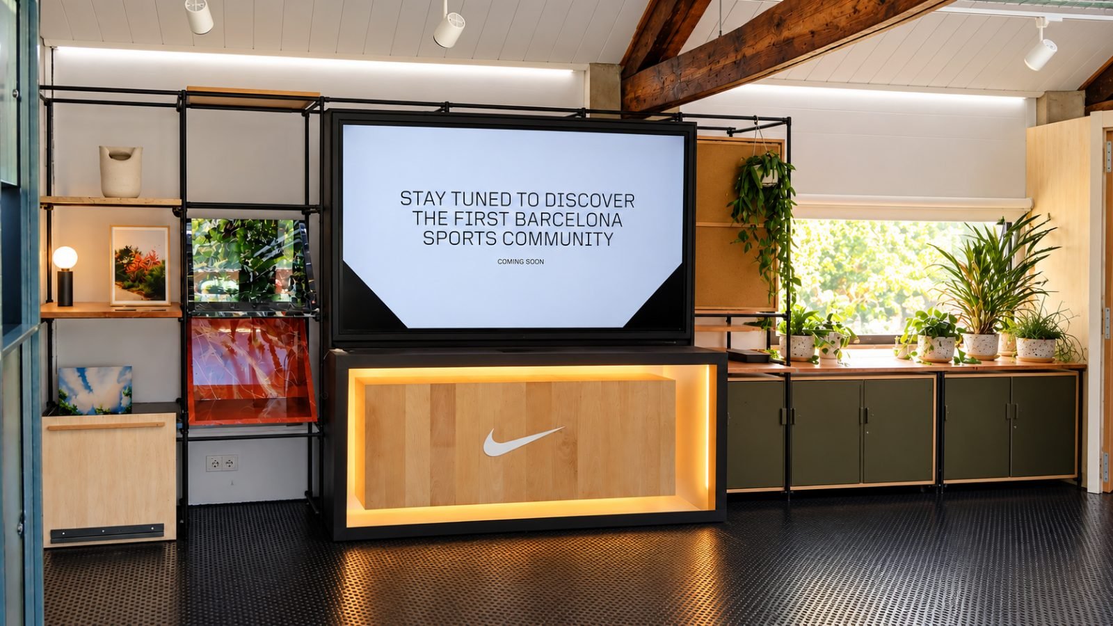 Instalación Nike Heartbeat — Box para Nike, Barcelona
